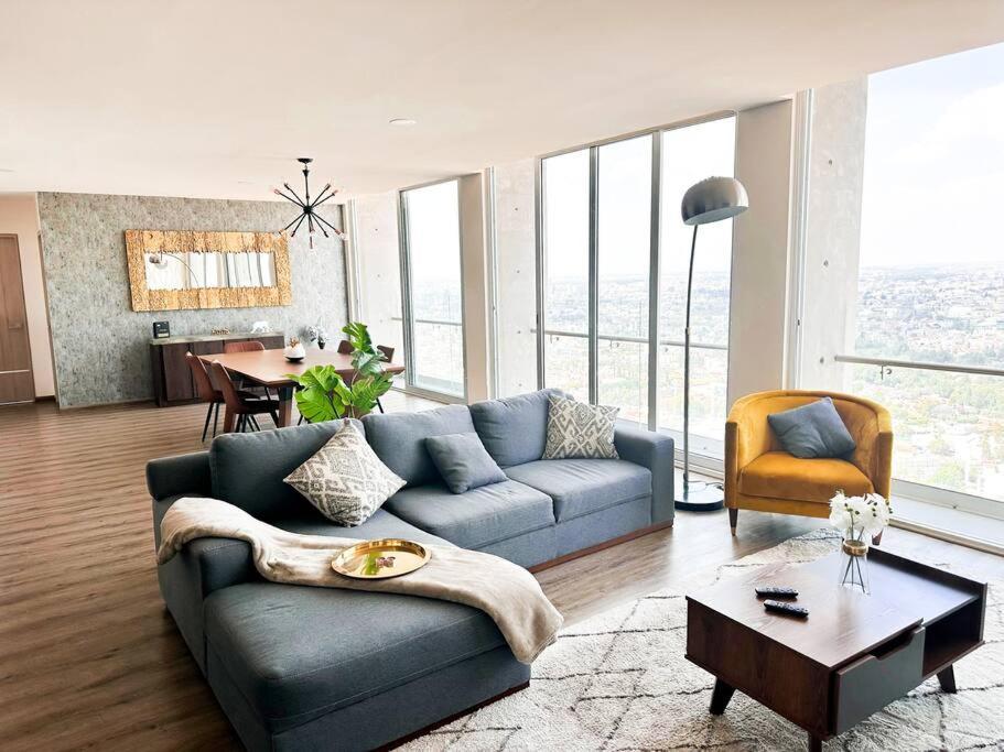 Luxury 3Br Apartment W Pool, Spa & Stunning Views Puebla Exteriér fotografie