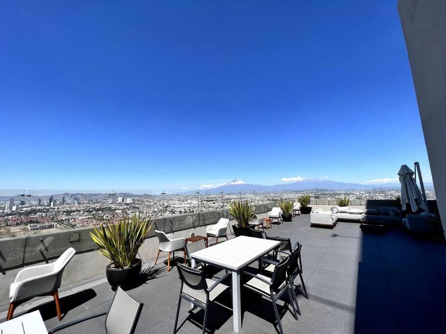 Luxury 3Br Apartment W Pool, Spa & Stunning Views Puebla Exteriér fotografie