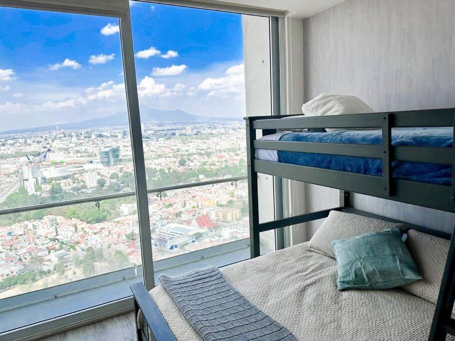 Luxury 3Br Apartment W Pool, Spa & Stunning Views Puebla Exteriér fotografie